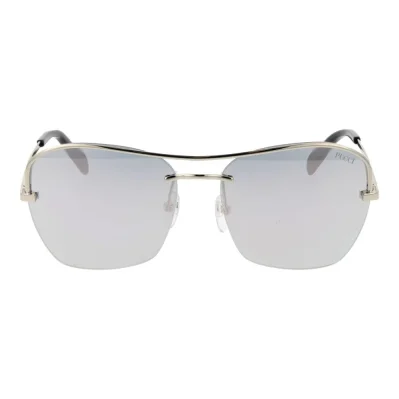 Silver Metal Sunglasses