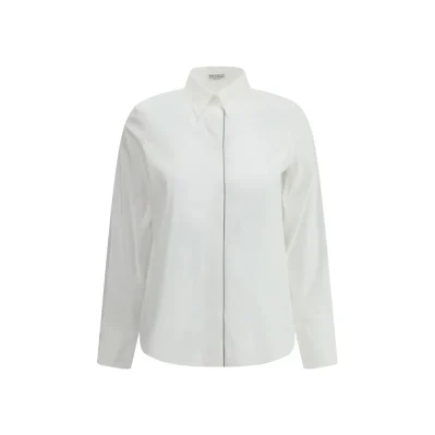 White Cotton Dress Shirt
