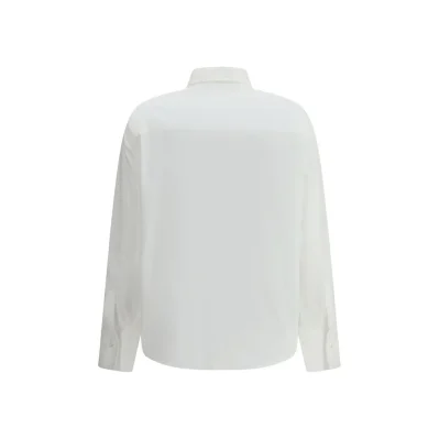 White Cotton Dress Shirt