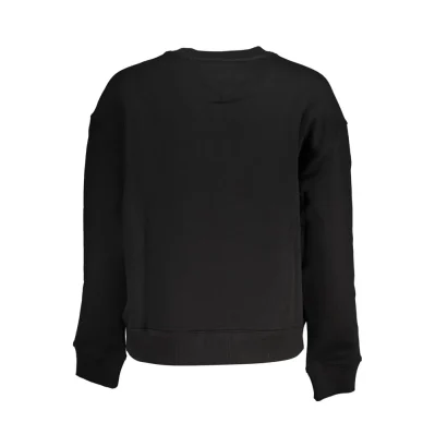Black Cotton Sweatshirt