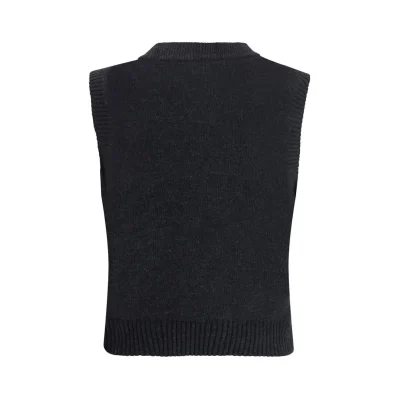 Black Wool Sweatshirt