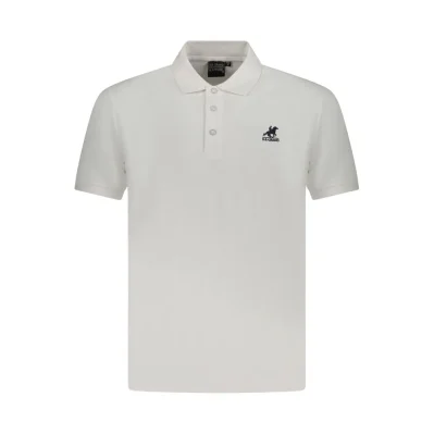 White Cotton Polo Shirt
