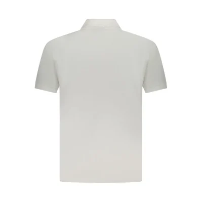 White Cotton Polo Shirt