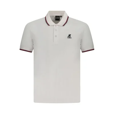 White Cotton Polo Shirt