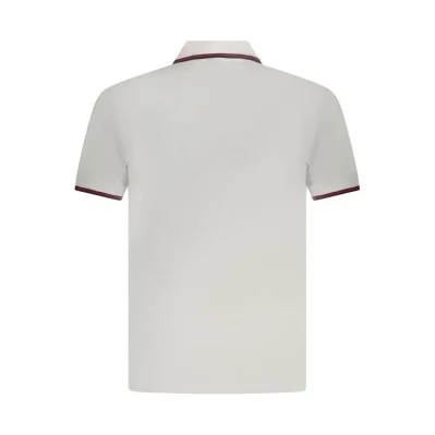 White Cotton Polo Shirt