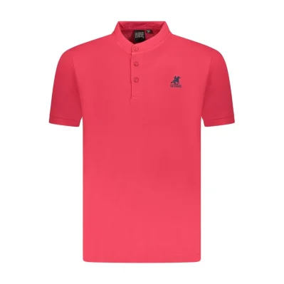 Red Cotton Polo Shirt