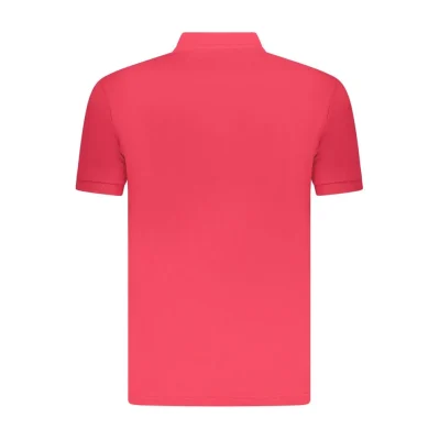 Red Cotton Polo Shirt
