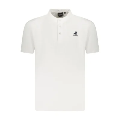 White Cotton Polo Shirt