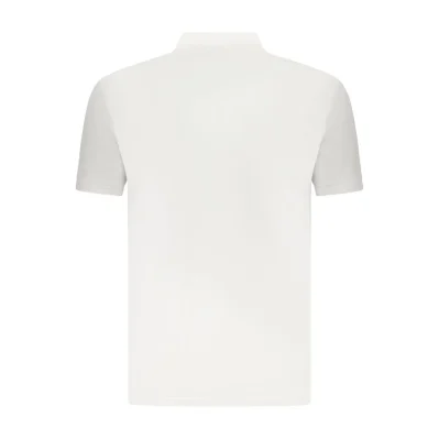 White Cotton Polo Shirt