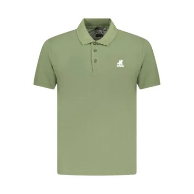 Green Cotton Polo Shirt
