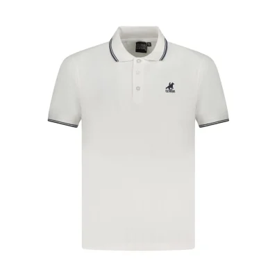 White Cotton Polo Shirt