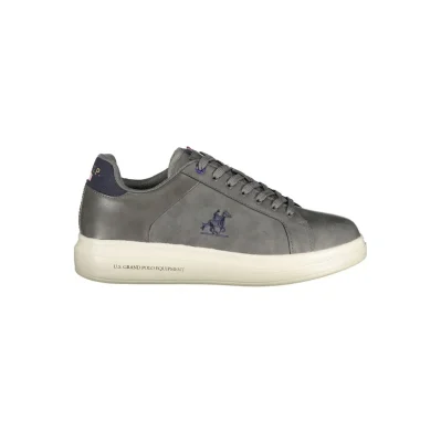 Grigio Poliuretano Mens Sneaker