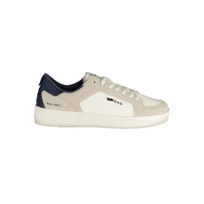 White Polyurethane Mens Sneaker