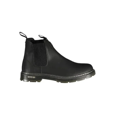 Nero Polyurethane Men Ankle Boot