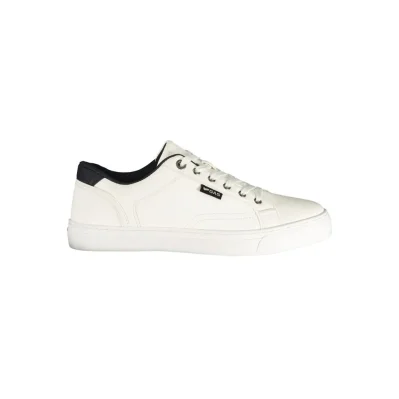 Bianco Polyurethane Men Sneaker