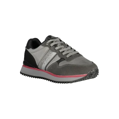 Grigio Poliuretano Men Sneaker