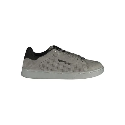 Grigio Polyurethane Men Sneaker