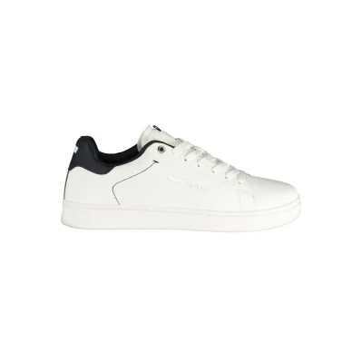 Bianco Polyurethane Men Sneaker
