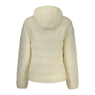 White Polyester Jackets & Coat