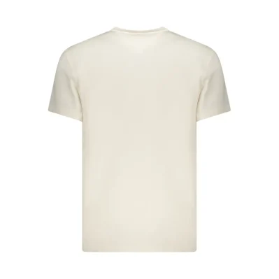 White Cotton Men's T-Shirt