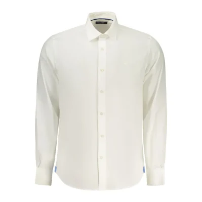 White Cotton Men's Shirt