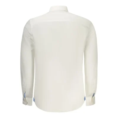 White Cotton Men's Shirt