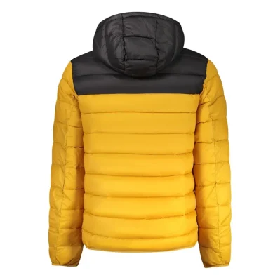 Yellow Poliammide Men's Jacket