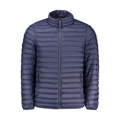 Blu Poliammide Men's Jacket