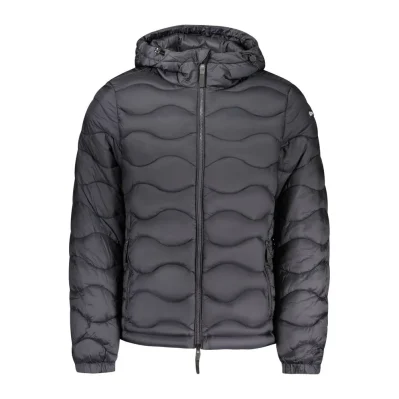 Black Polyamide Men's Jacket