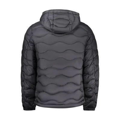 Black Polyamide Men's Jacket
