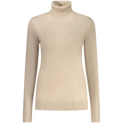 Beige Polyester Sweater