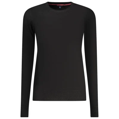 Black Polyester Sweater