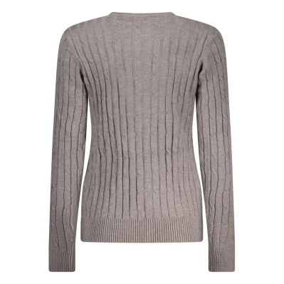 Grigio Viscosa Woman Sweater