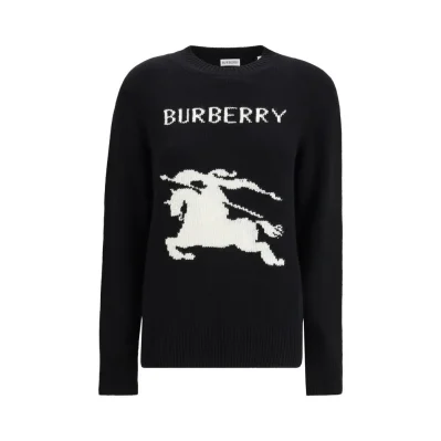 Black Wool Sweatshirt