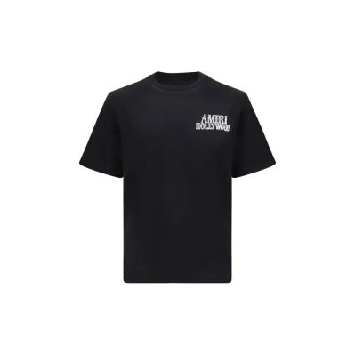 Black Cotton T-Shirt