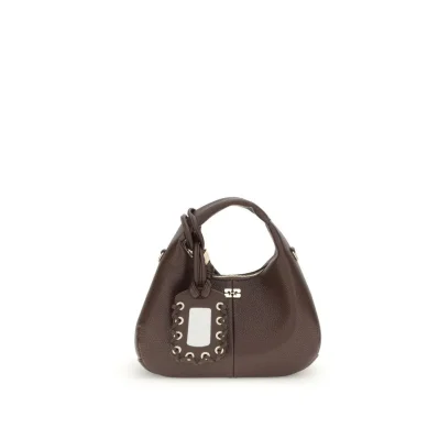 Brown Recycled Polyester Handbag