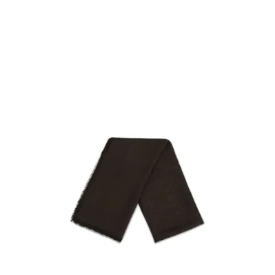 Brown Silk Scarf