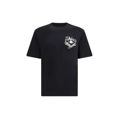 Black Cotton T-Shirt