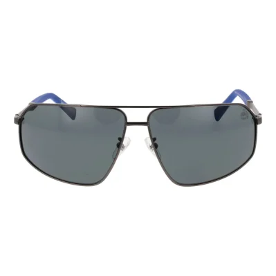 Gray Metal Sunglasses