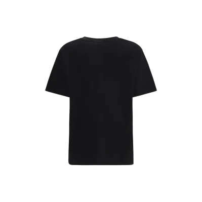 Black Cotton T-Shirt
