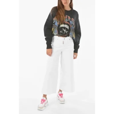 White Cotton Jeans Denim