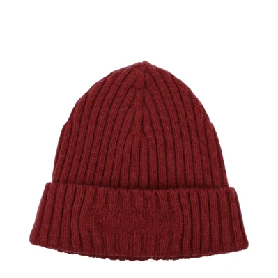 Red Wool Beanie