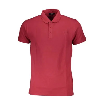 Red Cotton Polo Shirt