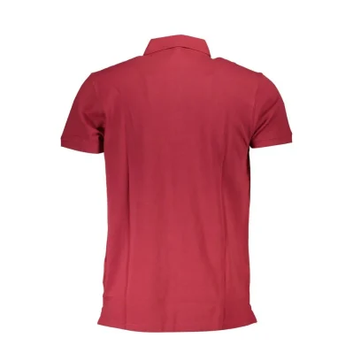 Red Cotton Polo Shirt