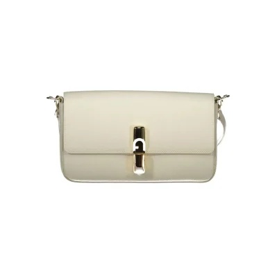 Bianco Leather Women Handbag