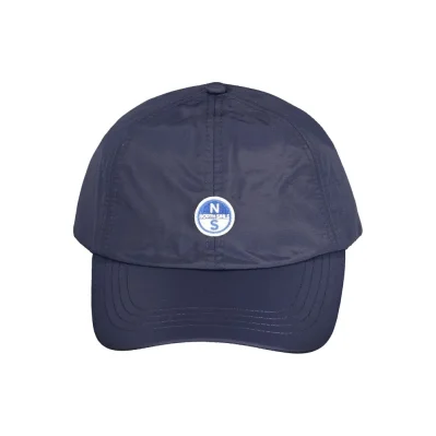 Blue Polyester Men's Cap