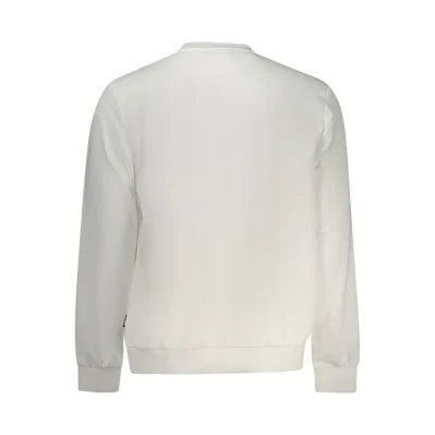 White Polyester Men's Sweatshirt