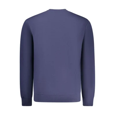 Blue Cotton Men's Sweatshirt