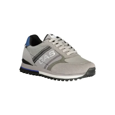 Gray Polyurethane Men Sneaker