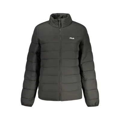 Black Polyester Women's Jacket